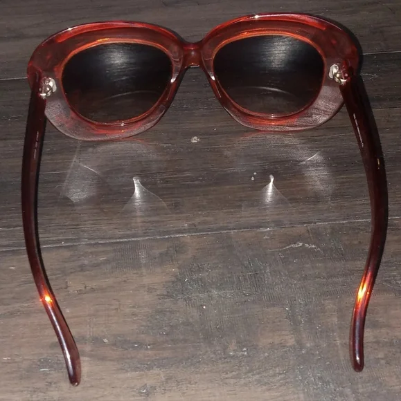 SEE Eyewear ITALY Orange Sunglasses 9240 - Picture 5 of 8